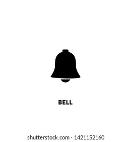 bell icon vector. bell sign on white background. bell icon for web and app