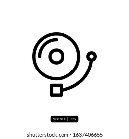 Bell Icon Vector - Sign or Symbol