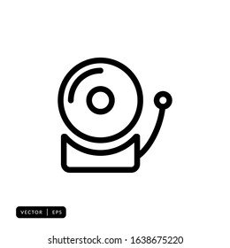 Bell Icon Vector - Sign or Symbol