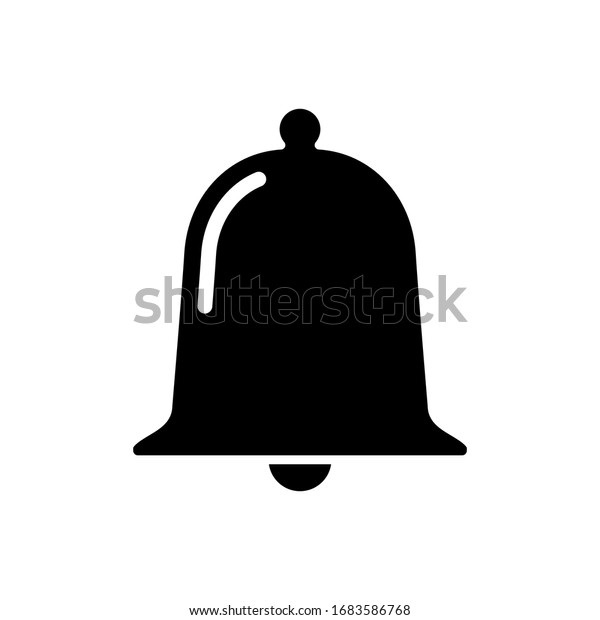 Bell Icon Vector Sign Symbols Stock Vector (Royalty Free) 1683586768 ...