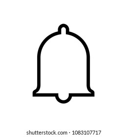 bell icon vector and symbol