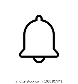 bell icon vector and symbol