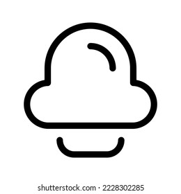 Bell Icon Vector Symbol Design Illustration