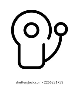Ilustración de diseño de símbolo del vector de icono de Bell