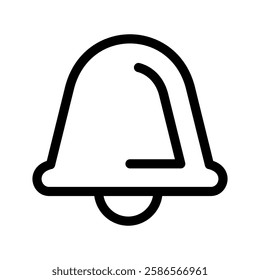 Bell Icon Vector Symbol Design Illustration