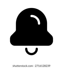 Bell Icon Vector Symbol Design Illustration