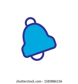 bell icon vector trendy design