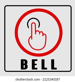 bell icon vector. used for at home