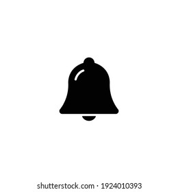 Bell icon vector for web, computer and mobile app