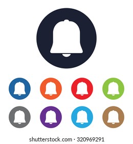 Bell icon for web and mobile