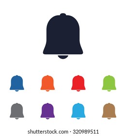 Bell icon for web and mobile