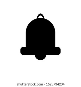 bell icon with a white background