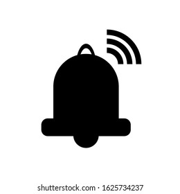 bell icon with a white background