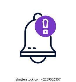 Glockensymbol für Ihre Website, Ihr Handy, Ihre Präsentation und Ihr Logo-Design.