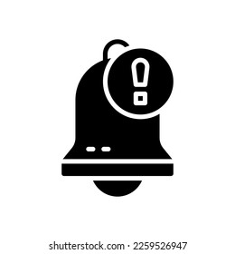 Glockensymbol für Ihre Website, Ihr Handy, Ihre Präsentation und Ihr Logo-Design.