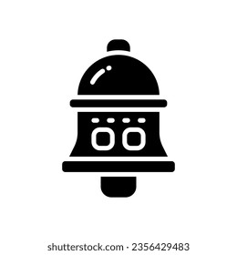 Glockensymbol für Ihre Website, Ihr Handy, Ihre Präsentation und Ihr Logo-Design.