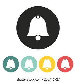 Bell icon.Vector illustration.