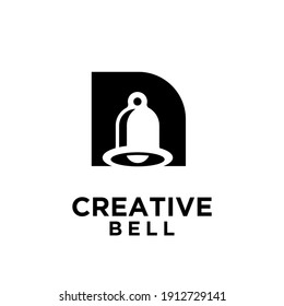 bell with initial letter N vector icon illustration design isolated background