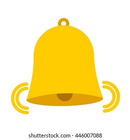 bell isolated icon design, vector illustration  graphic 