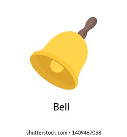 
Bell, isometric vector design vector 
