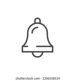Bell line icon