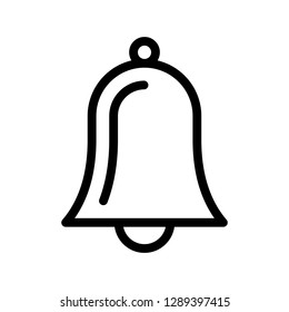 bell line icon