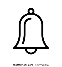 bell line icon