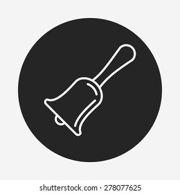 bell line icon
