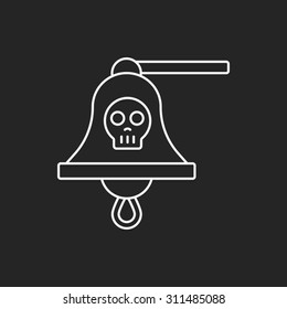 bell line icon