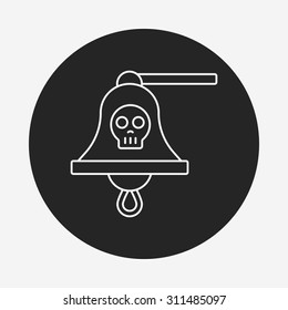 bell line icon
