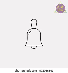 bell line icon