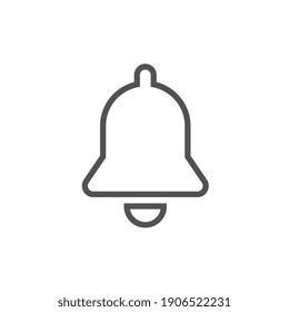 Bell Line icon for business website,apps, and many more