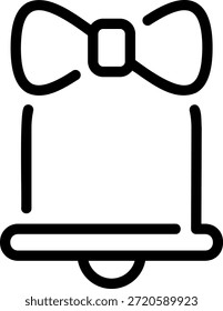 bell line icon illustration vector