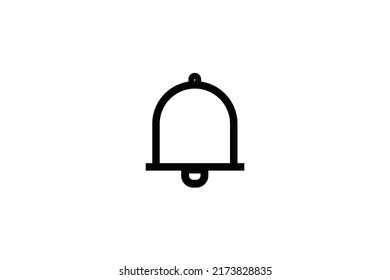 bell line icon vector design template 