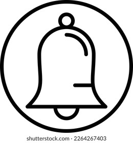Vektorgrafik-Design der Bell Line