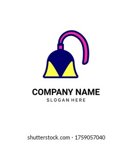 bell logo with simple design, vector logo