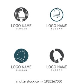 Diseño de la ilustración del vector de la plantilla de logotipo Bell