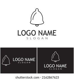 Diseño de la ilustración del vector de la plantilla de logotipo Bell