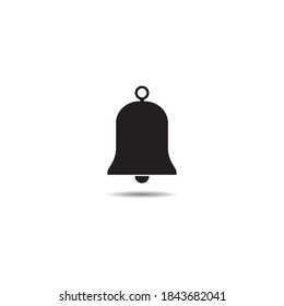 plantilla de ilustración de diseño de vector de logotipo de campana