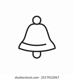 bell notification alert icon sign vector