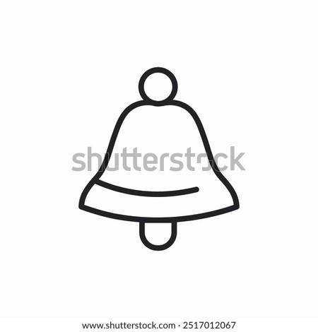 bell notification alert icon sign vector