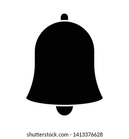 bell notification alert simple icon vector