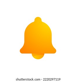 bell notification icon alert symbol ring illustration vector