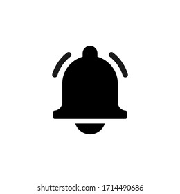 Bell notification icon vector symbol illustration