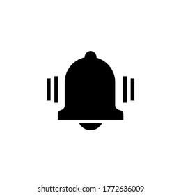 Bell notification icon vector symbol illustration