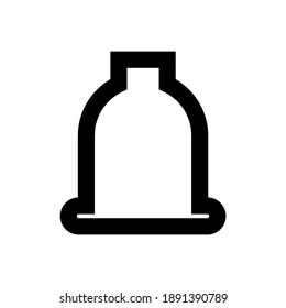Bell notification icon vector symbol illustration