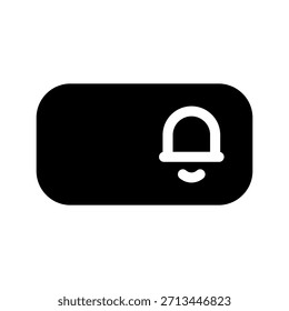 Bell Notification Icon Vector Symbol Design Illustration