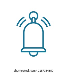 Bell outline icon