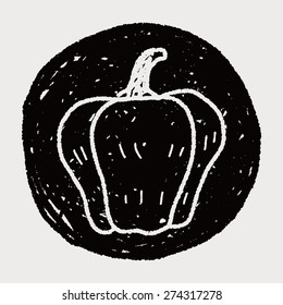 Bell pepper doodle