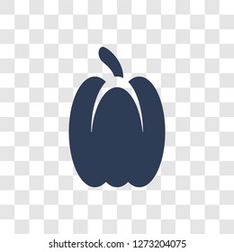 Bell pepper icon. Trendy Bell pepper logo concept on transparent background from Fruits and vegetables collection